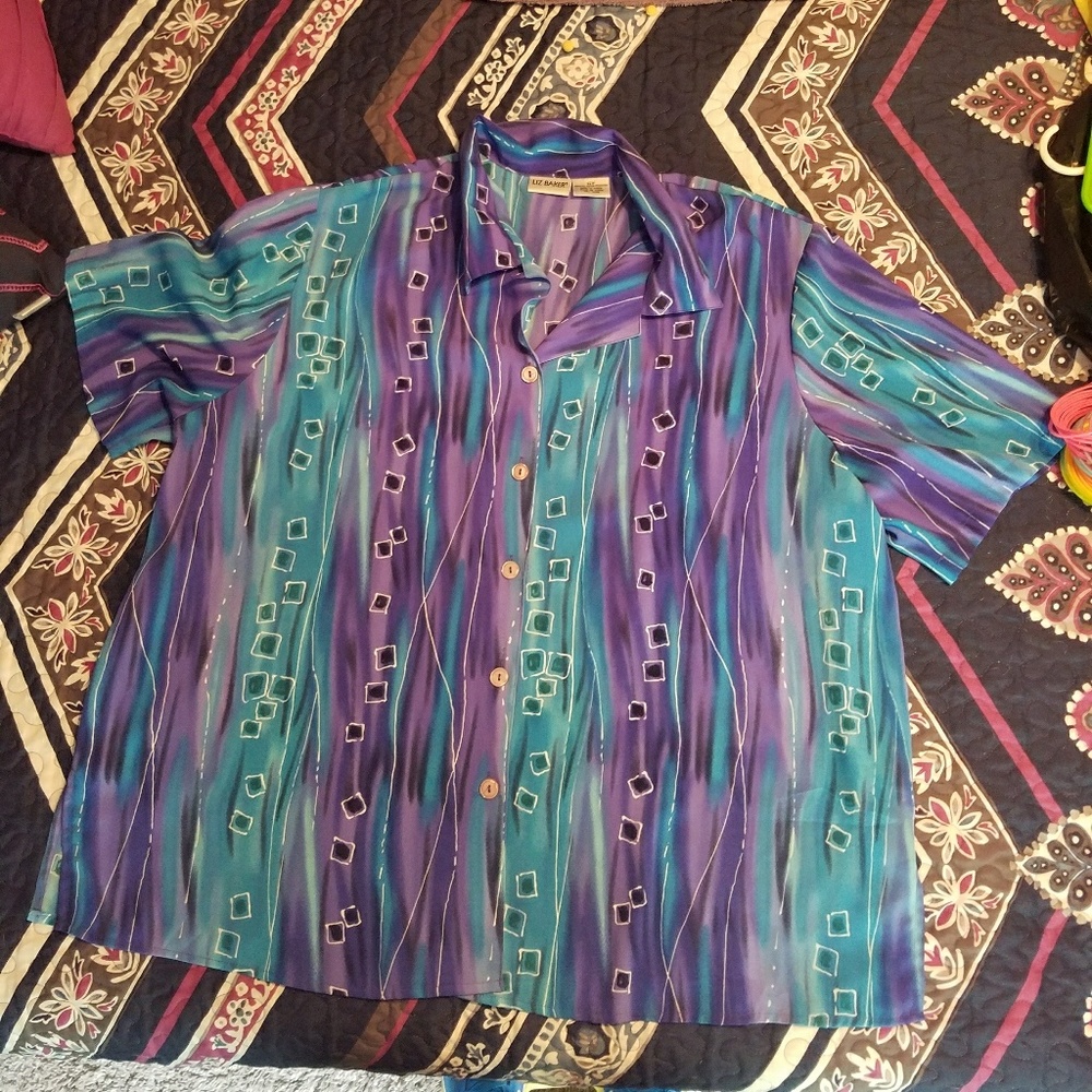 Women's short sleeve blouse